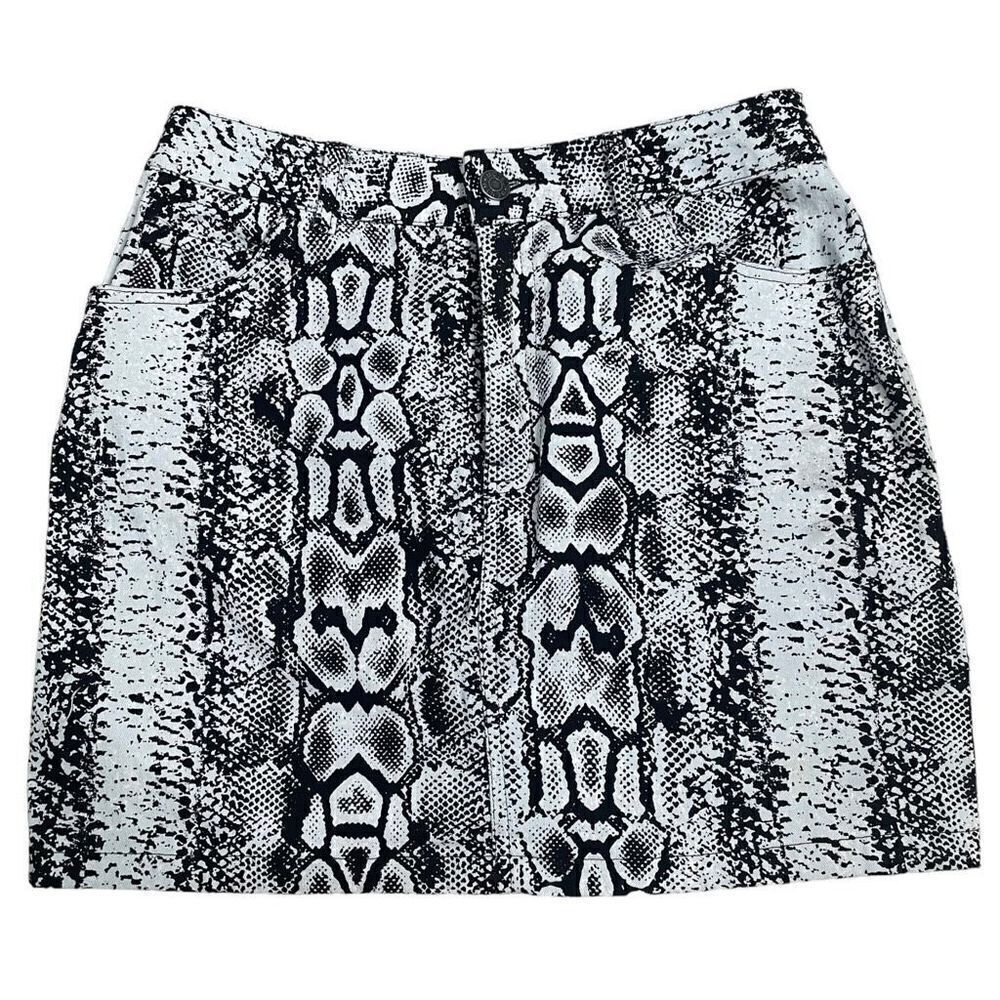 Urban Outfitters Motel Mini Skirt Black Gray Small